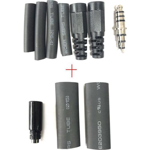 Replacement Helicopter Plug Headset Adapter U-174 / U Type Male or Female Connecter Jack for David Clark Military Headset