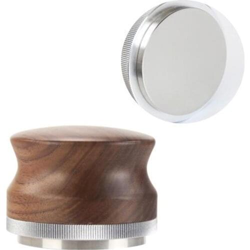 Espresso Tamper Premium Barista Coffee Tamper,with Flat Stainless Steel Base,Espresso Machine Maker