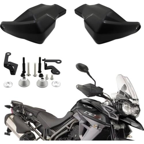 Motorcycle Handguards Shield Protector Hand Guard Protector Black For Triumrh THRUXTON TIGER 800 1200 XC/XCX/XR 2012-2020 2019