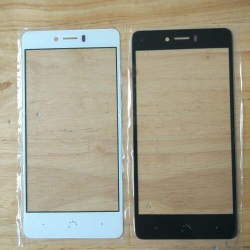 5.0inch Black For BQ Aquaris U lite u plus Cell Phone Front Outer Glass Lens Repair Touch Screen Outer Glass