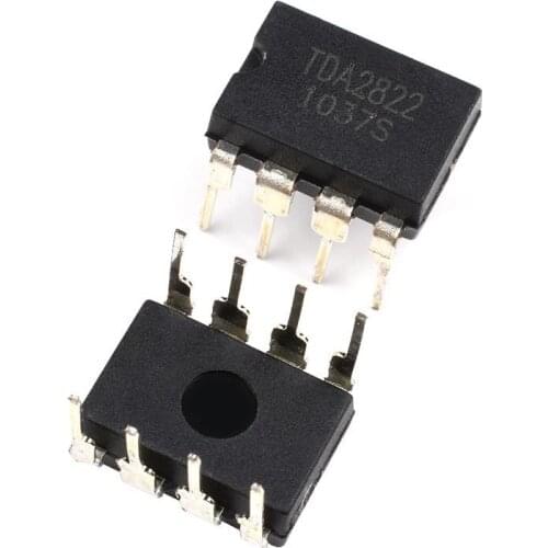 10PCS TDA2822M DIP8 TDA2822 DIP 2822M DIP-8 and original IC