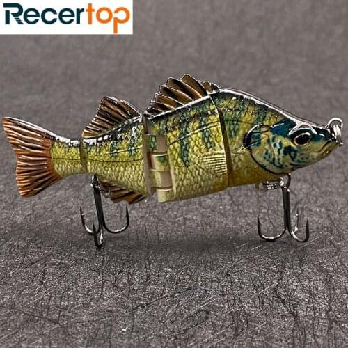 2021 Recertop Tilapia lure lure fake lure 22g 10cm sea fishing lure simulated fish skin lure sea fishing bait lake swimbait big