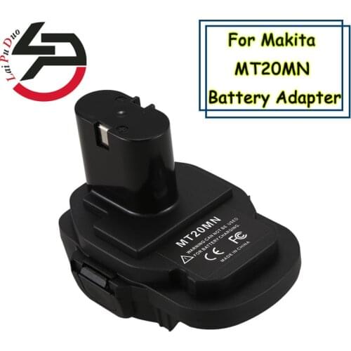 MT20MN For Makita Bl1860B/Bl1860/Bl1850/Bl1840/Bl1830 18V Lithium To NI-MH&NI-CD Battery Converter Adapter