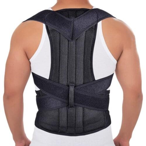 Men Women Medical Bone Posture Corrector Back Support Belt Clavicle Spine Lumbar Brace Corset Posture Correction Stop Slouching
