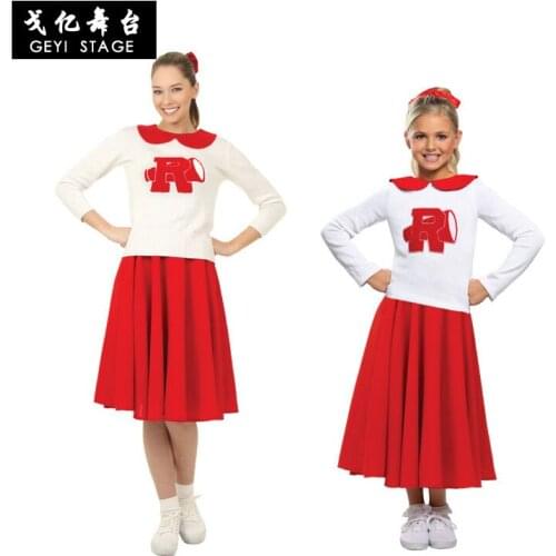 Halloween Hot Cheerleading Uniforms Students Games Cheerleaders Clothing Women Girls School Uniforms Adults Cheerleader Dancing