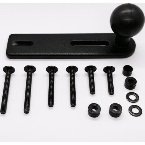 Motorcycle Pump Mounting Base with 1" Ball