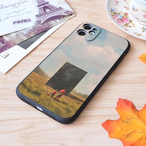 For iPhone Son, This is The Universe Print Soft Matt Apple iPhone Case