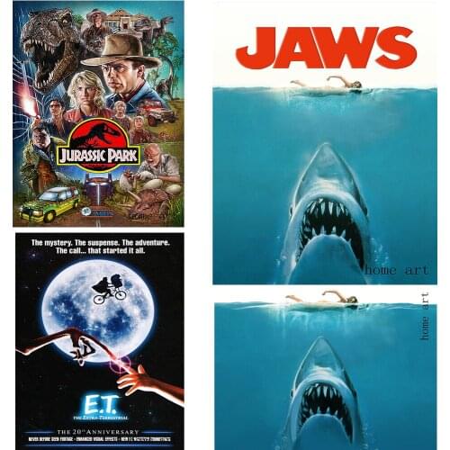 Spielberg films Poster Clear Image Wall Stickers Home Decoration Good Quality Prints White Coated Paper home art Brand