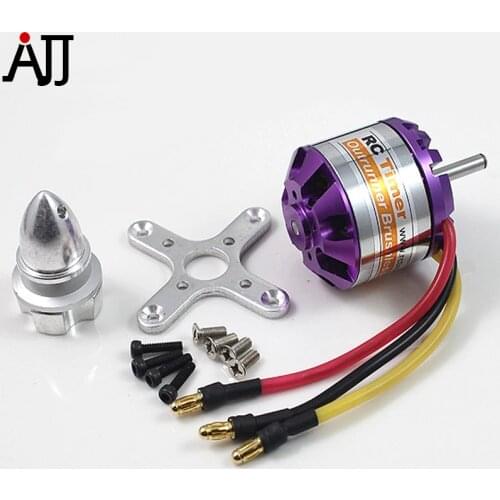 Rctimer A3536 3536 910KV 1000KV 1250KV 1450KV Outrunner Brushless Motor 4.0mm Shaft compatible 2-4S Lipo 40A ESC FPV Multirotor