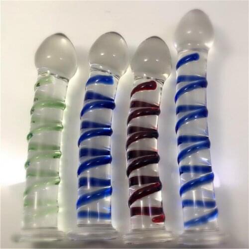 Sex Toys Female Masturbation Manual Toys Crystal Glass Dildo Fun Couples Sex Products Anal