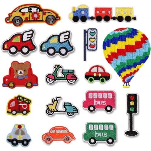 1pc Cartoon Embroidery Cloth Stickers Baby Sweater Down Shoes Jacket Clothes Decoration Stickers