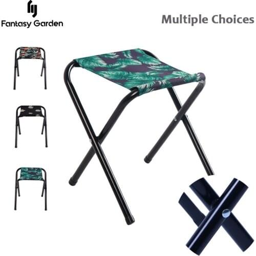 Outdoor Small Ultra-Light Portable Folding Stool Mazar Fishing Stool Sketching Stall Bench Camping Trip Queue Artifact