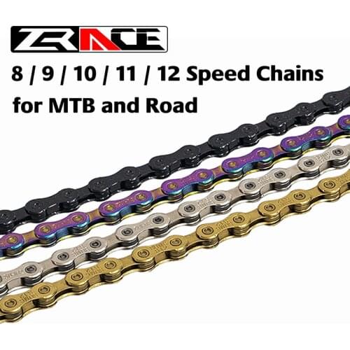 YBN / SUMC Bike Chain 8S 9S 10S 11S 12 Speed MTB Road Bicycle Chains , Neon-Like , Colorful , Black , Gold , 114 / 120 / 126L