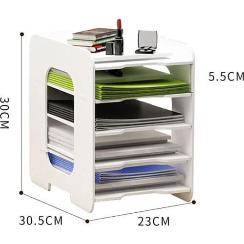 Waterproof Desk Organizer Multi Layers Document Trays File Multifunction Papepr Letter Holder Stationery Storage Office
