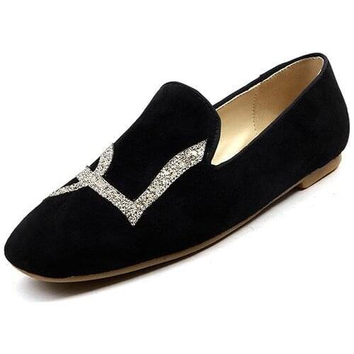 19 years of age season leisure shoes new comfortable square 33-43 shallow mouth joker single shoes