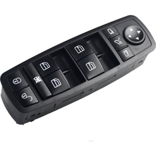 High Quality Electric Power Window Master Switch Fits For Mercedes Benz B-Klasse W245 W169 A-Klasse A1698206710 A1698206710