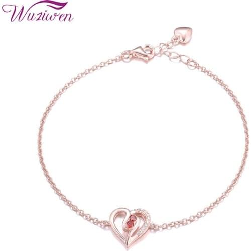 Красные браслеты WUZIWEN China At AliExpress