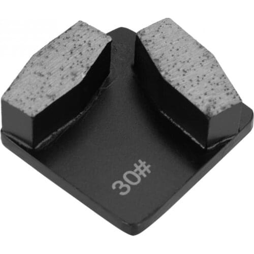 1 Pcs Concrete Grinding Disc Grit 30 Medium Bond Trapezoid Diamond Grinding Pad for Floor Grinder Grinding Processing Tool