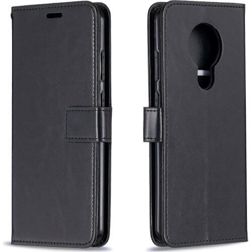 10pcs/lot Soft TPU + PU Leather Crazy Horse Wallet Leather Case For Nokia 4.2 /3.2/ 6.2 /7.2/ 2.2/2.3/1.3/5.3