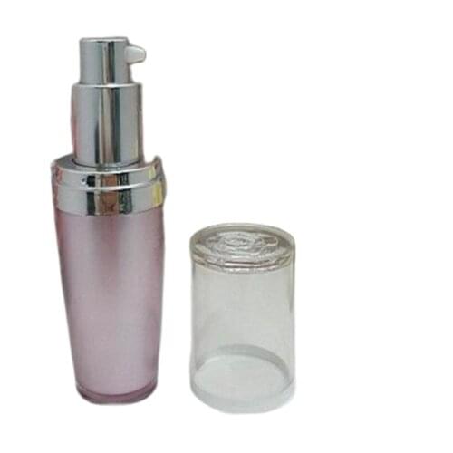 15ml pastel violet press pump bottle with flower shape lid,cosmetic container,,Cosmetic bottle Cosmetic Packaging