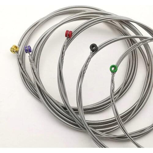 5 Strings Bass Strings 170-5s long scale .045 .065 .080 .100 .130 Bass Strings Color head high quality