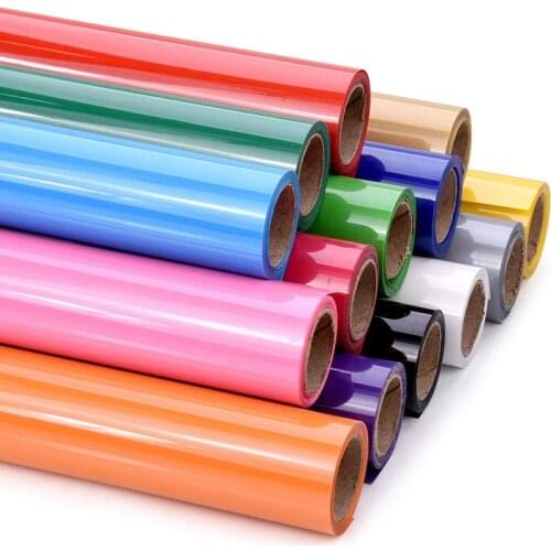 Free shipping 30cm*100cm PVC heat transfer vinyl film T-shirt Iron On HTV Printing crop number pattern decoration dropshipping