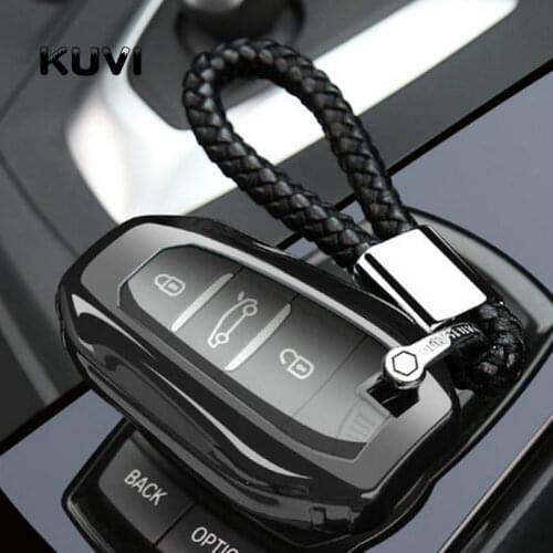 Car key case Soft TPU Smart Remote Key cover shell For Peugeot 208 308 508 for Citroen C4 Picasso DS3 DS4 DS5 DS6