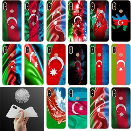 Flag Azerbaijan custom flag Soft Case Cover For Xiaomi Redmi 9a 8a 7a 6a 5a 4a 4x 6pro 6a K20 Pro 9at Bag