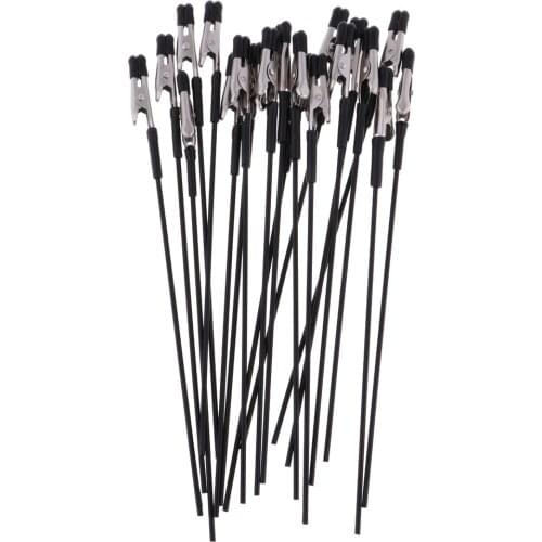 20Pcs Alligator Clip Holder Metal Color Painting for Gundam Model Toy Paint Tools