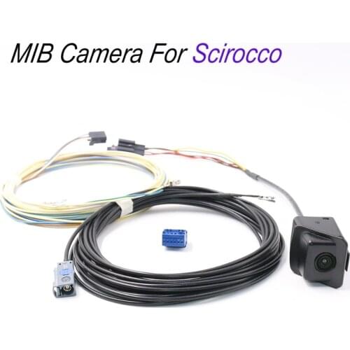 FOR VW SCIROCCO Golf 7 RCD330 187A 187 B RCD340 Plus MIB Radio REAR VIEW CAMERA Low Camera KIT REAR VIEW CAMERA WITH Guidance