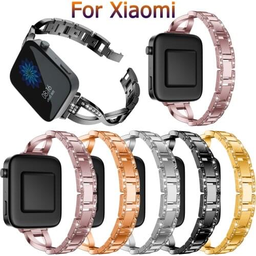 Fashion X-design for Xiaomi 18mm classic watch replacement wrist bands aluminum bracelet for Huawei B5 bracelet band accessories