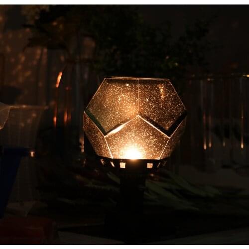 Romantic Planetarium Star Projector Night Light LED Projection Lamp For Home Planetarium Decoration Kids Bedroom Gift DIY Light