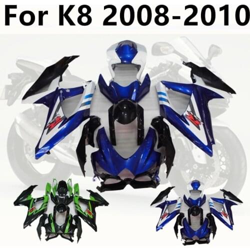 New ABS Fairings Kit Fit For SUZUKI GSX-R600 GSX-R750 08 09 10 Bodywork Kits K8 GSXR 600 750 2008 2009 2010 Cowling