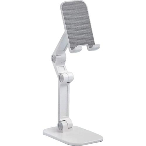Adjustable Phone Tablet Stand, Angle & Height Adjustable Foldable Aluminum Desk Holder For Iphone