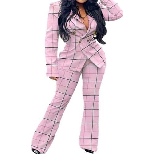 Sukienki Women's Office Trouser Suits