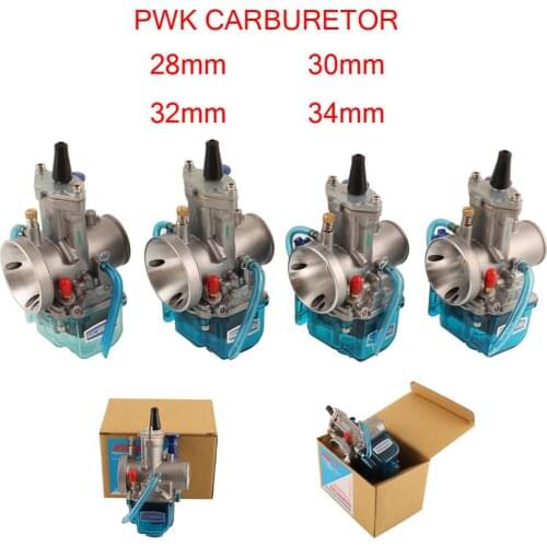 Universal Motorcycle Carburetor PWK 28 30 32 34 mm For Suzuki Yamaha Honda ATV Quad scooter Dirt bike For Keihin Carb