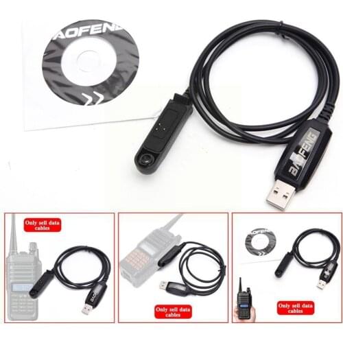 USB Programming Cable For Baofeng Waterproof Two Way Plus Radio UV-9R Walkie Mate UV-XR BF-9700 Talkie Accessories UV-9R A- N3T9