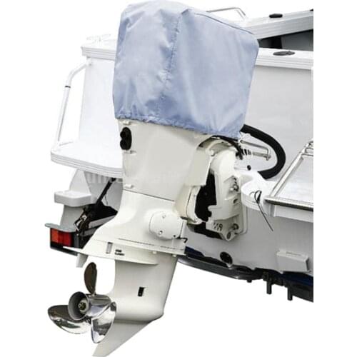 Waterproof Vented Boat Outboard Oxford fabric Motor Protector Cover for 2-15 HP Engines Boating Sailing Rowing Accessories