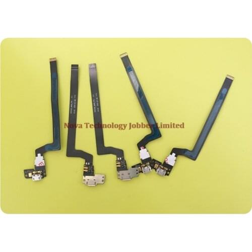 Wyieno 20Pcs/Lot Highway Charging Board Ribbon Replacement Parts For Wiko Highway 4G USB Charger Flex Cable With Microphone