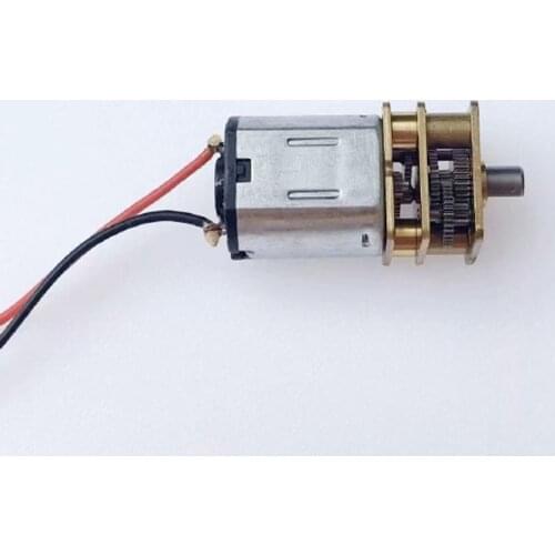 1PCS DC 3V 6V 55rpm Micro N20 Full Metal Gear Motor Reduction Gearbox Slow Speed Motor