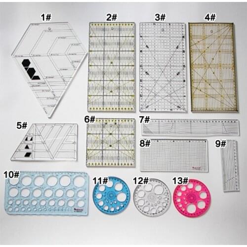DIY COSTURA PATCHWORK SEWING ACCESSORIES SEWING TOOLS PATCHWORK RULER RULER SEAM SEWING FOOT MULTIFUNCTION HAND TOOLS