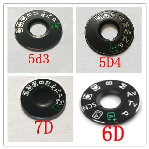 For Canon 5D3 6D 5D2 5DII 5DIII 5D4 5DIV 5D MARK IV mode dial pad, turntable patch, tag plate nameplate Camera repair parts