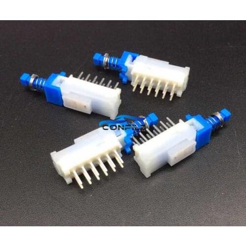 4pcs for ALPS key switch double row 12 feet piano key with lock switch mixer button switch self-locking 32mm home phone