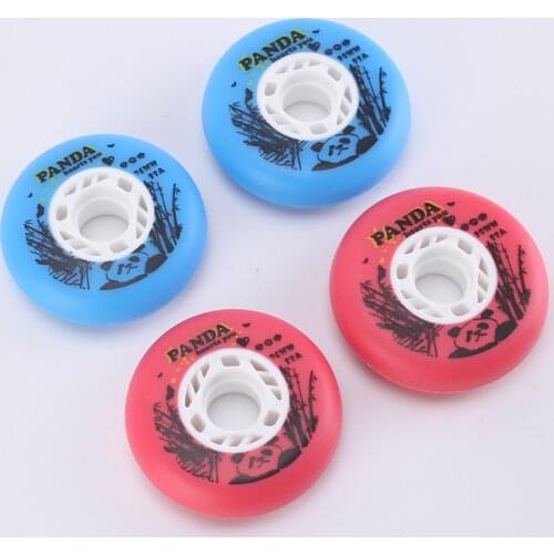 Freestyle 8pcs 72 76 80mm roller skating wheels 88A roda Inline Roller Skate Wheel Street Invaders Skating Wheel For Roller FSK