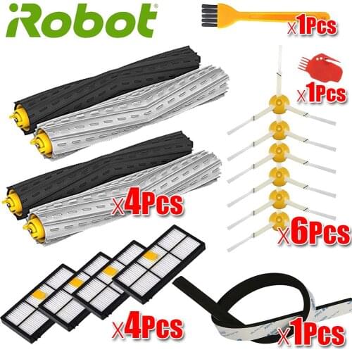 HEPA Filters Replace Brush Kit Parts Accessories For IRobot Roomba 805 860 861 865 866 870 871 880 885 960 966 980 Series