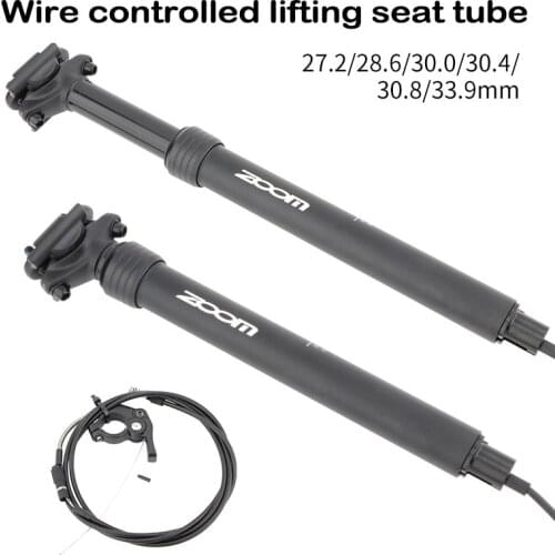 Hot Bike Bicycle Dropper Post Set Suspension Internal Brake Cable Wire Routing Bike Seat Tube Seatpost for 27.2 to 33.9mm N66