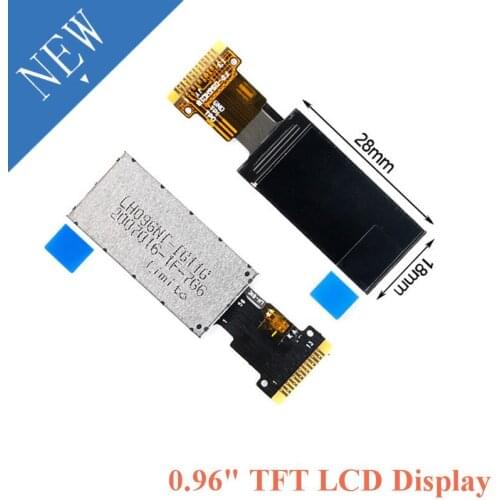 0.96" IPS Display 0.96 Inch TFT LCD Display Screen Module 80*160 ST7735 Drive IC 3.3V 13PIN SPI HD Full Colorful For lcd Module
