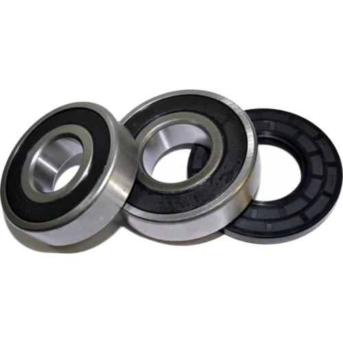 3pcs Front Load Washing Machine Bearing & Seal Kit Fits for Kenmore & Frigidaire 131525500 / 131462800 / 131275200 Replacement