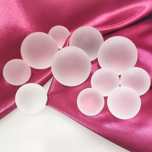 Frosted K9 Crystal Glass Lens Ball 60mm Photography Lensball Large Divination Globe Big Frosting Magic Sphere