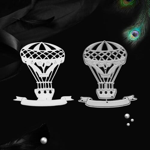 Metal Cutting Dies Scrapbooking for Card Making DIY Embossing Cuts New Craft Die Hot Air Balloon